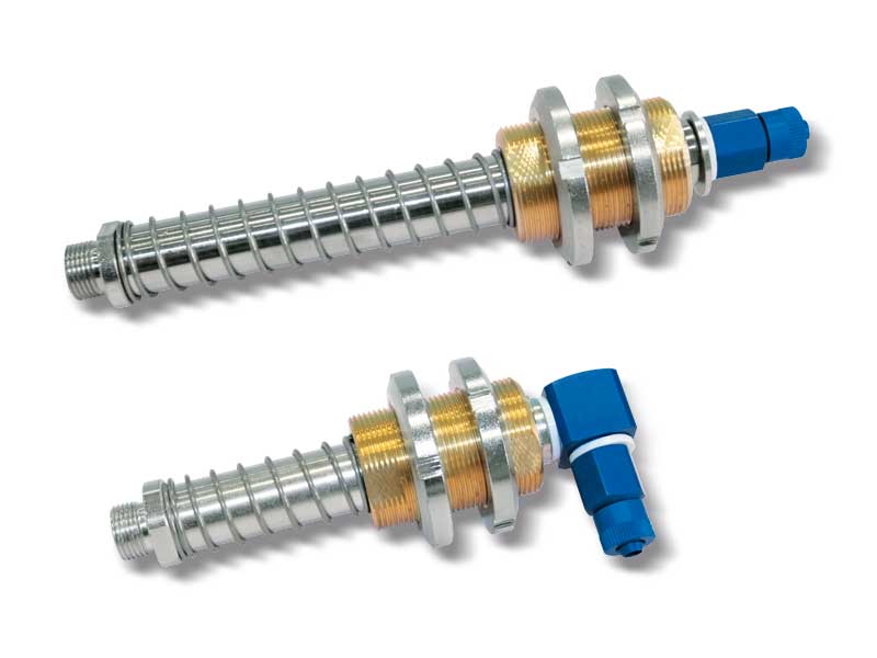 Portaventose speciali con valvola autoescludente incorporata