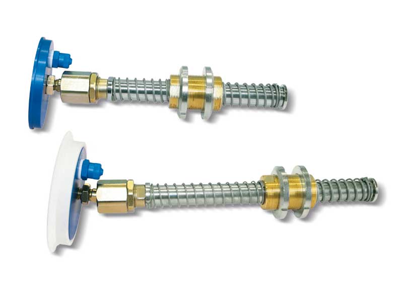 Portaventose speciali snodati con doppio molleggio