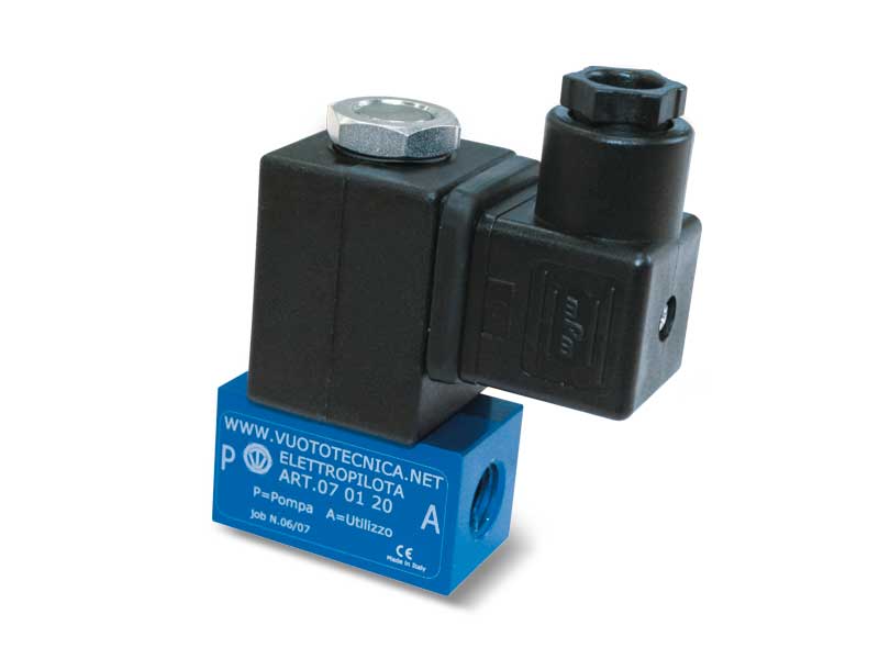 Elettropiloti per vuoto a 2 vie
