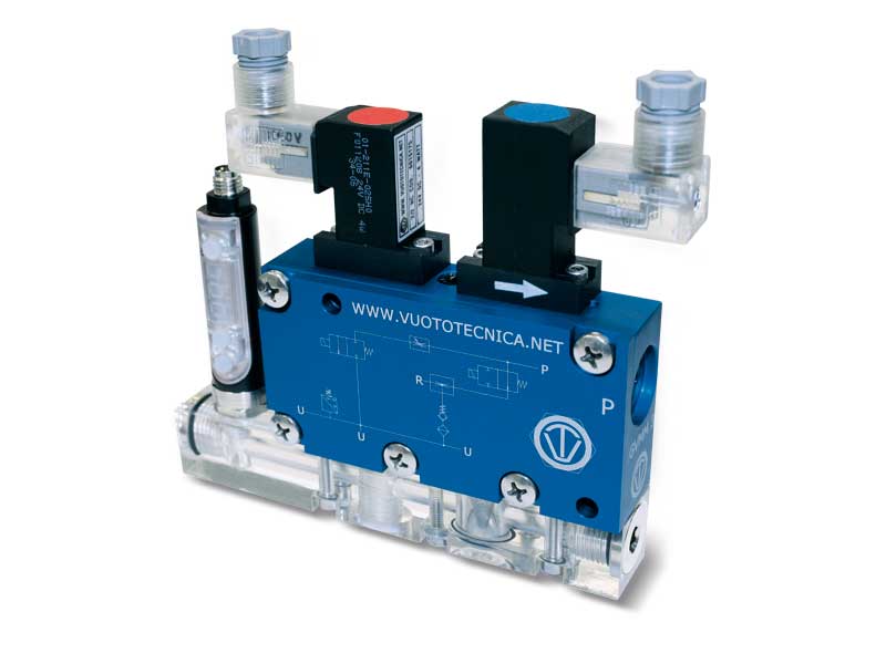 Generatori di vuoto multistadio, multifunzione e modulari GVMM 10 e GVMM 14