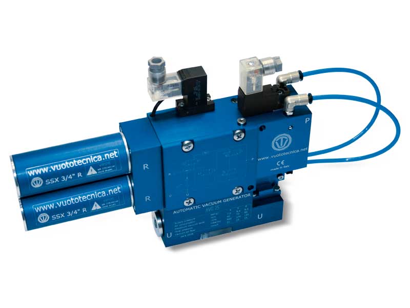 Generatori di vuoto monostadio e multifunzione serie AVG – Generalità