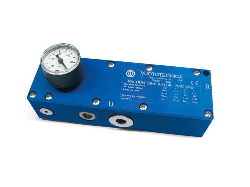 Generatori di vuoto multistadio PVP 25 MX e PVP 25 MXLP