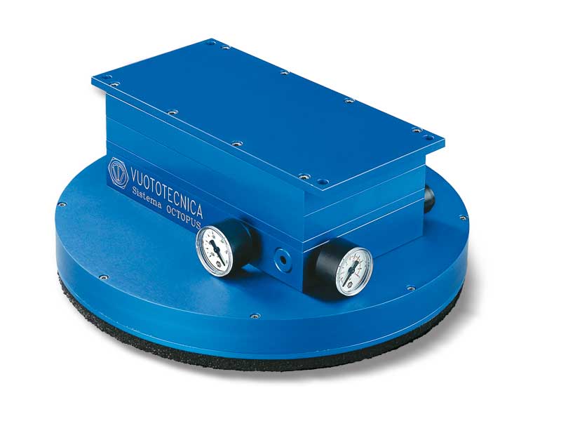 Sistema di presa a depressione OCTOPUS, rotondo