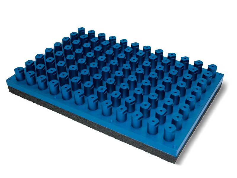 Piani aspiranti standard con valvole autoescludenti PXE e P2XE, per sistemi OCTOPUS