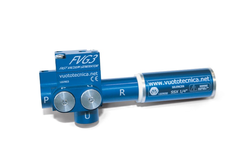 Generatori di vuoto monostadio con espulsore FVG 3 e FVG 5