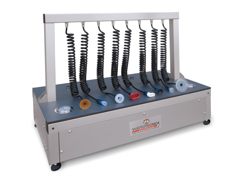 Campionari e apparecchiature per uso dimostrativo - Banco test prove, per la selezione delle ventose da banco - BT00