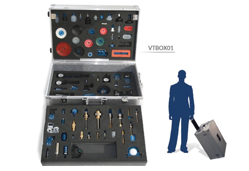 Campionari e apparecchiature per uso dimostrativo - Vacuum training box - VTBOX01